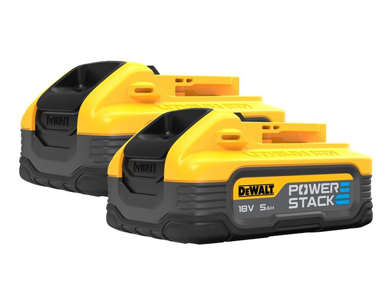 DCBP518H2 POWERSTACK(TM) Slide Battery Twin Pack 18V 5.0Ah Li-ion