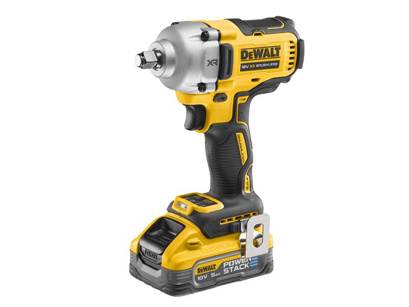 DCF891H2T XR BL 1/2in HR Anvil Impact Wrench 18V 2 x 5.0Ah POWERSTACK(TM) Li-ion