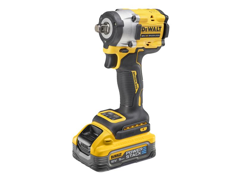 DCF921H2T XR BL 1/2in Impact Wrench 18V 2 x 5.0Ah POWERSTACK(TM) Li-ion