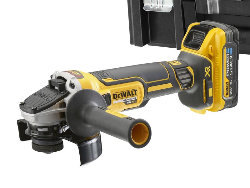 DCG409H2T XR Advantage Grinder 125mm 18V 2 x POWERSTACK(TM) 5.0Ah Li-ion