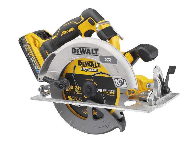 DCS573H2T XR Advantage Circular Saw 190mm 18V 2 x 5.0Ah POWERSTACK(TM) Li-ion