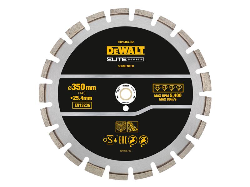 ELITE SERIES(TM) Asphalt Diamond Segmented Wheel 350 x 25.4mm