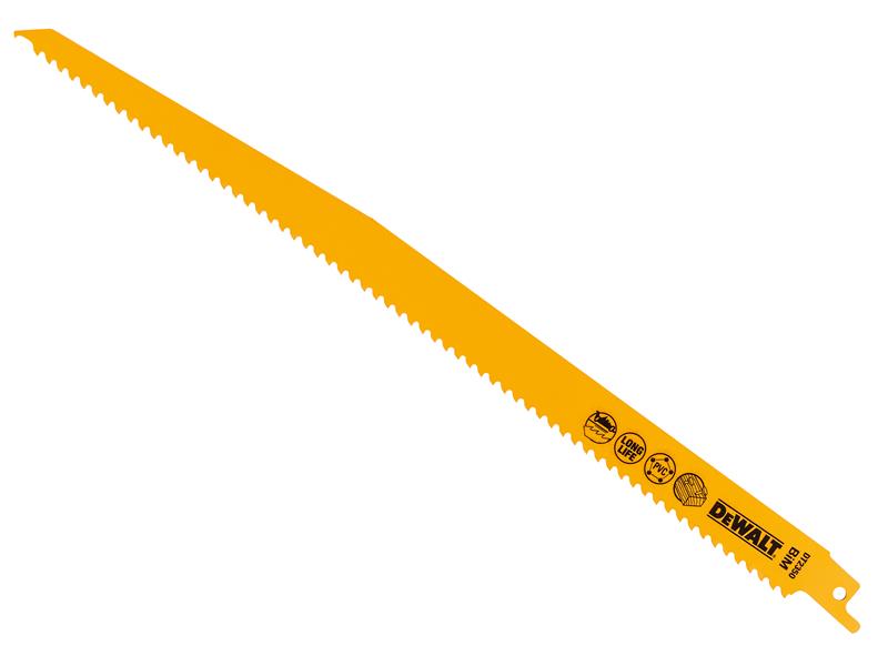 Bi-Metal Reciprocating Blade for Wood with Nails 305mm (Pack 5)