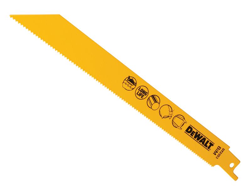 Bi-Metal Reciprocating Blade for Metal 203mm x 14 TPI (Pack 5)