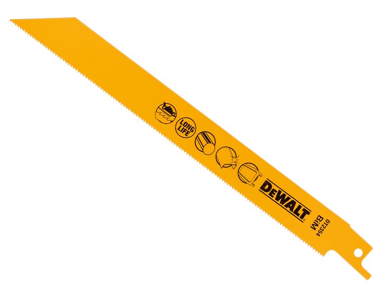 Bi-Metal Reciprocating Blade for Metal 203mm x 18 TPI (Pack 5)