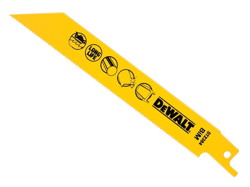 Bi-Metal Reciprocating Blade for Metal 152mm x 18 TPI (Pack 5)