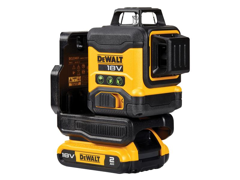 DCLE34031D1 3 x 360? Multi Line Laser 18V 1 x 2.0Ah Li-ion