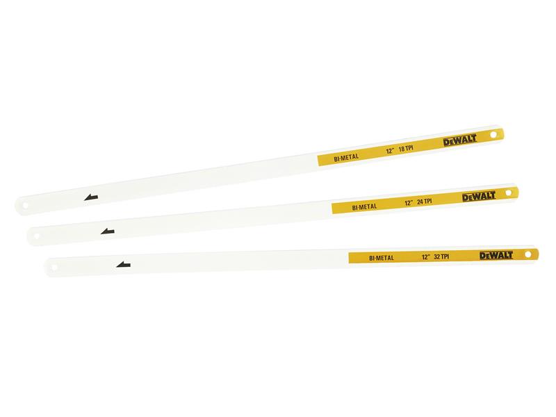Mixed Hacksaw Blade Pack, 3 Piece