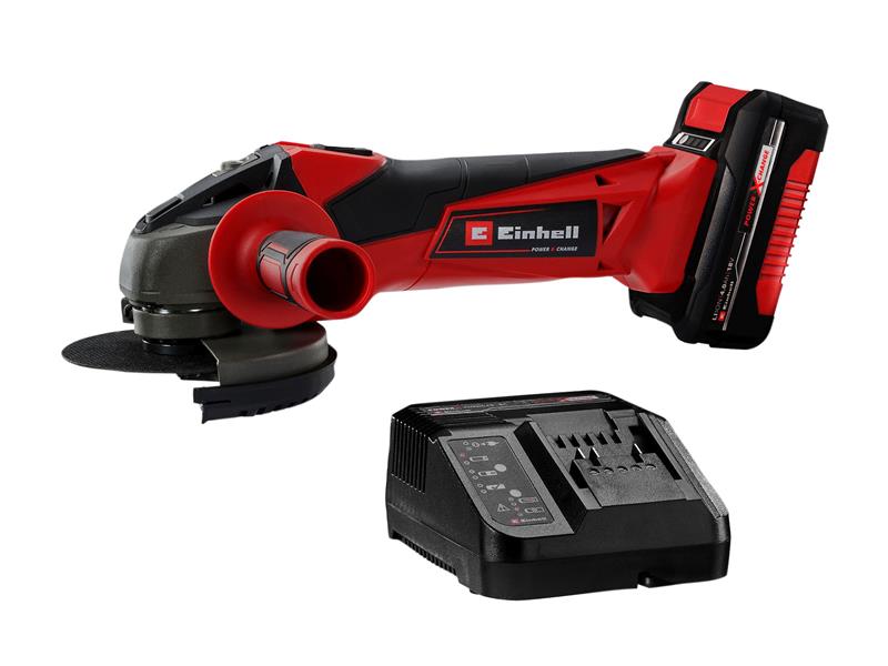 TC-AG 18/115 Li Power X-Change Angle Grinder 18V 1 x 4.0Ah Li-ion