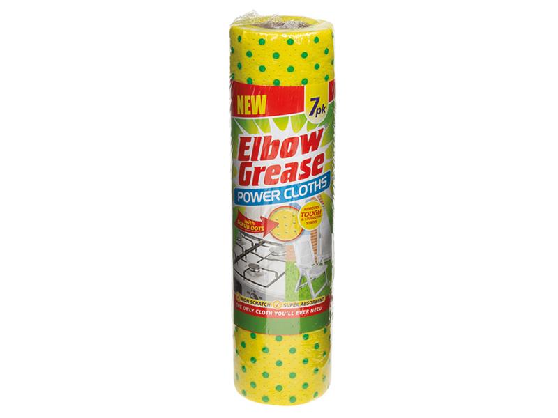 Elbow Grease Power Cloths x 7 EG21