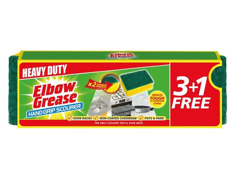Elbow Grease Handgrip Scourer x 4 EG82