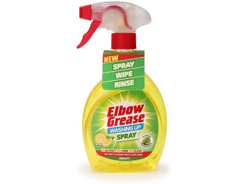 Elbow Grease Washing Up Spray Lemon 500ml EG101