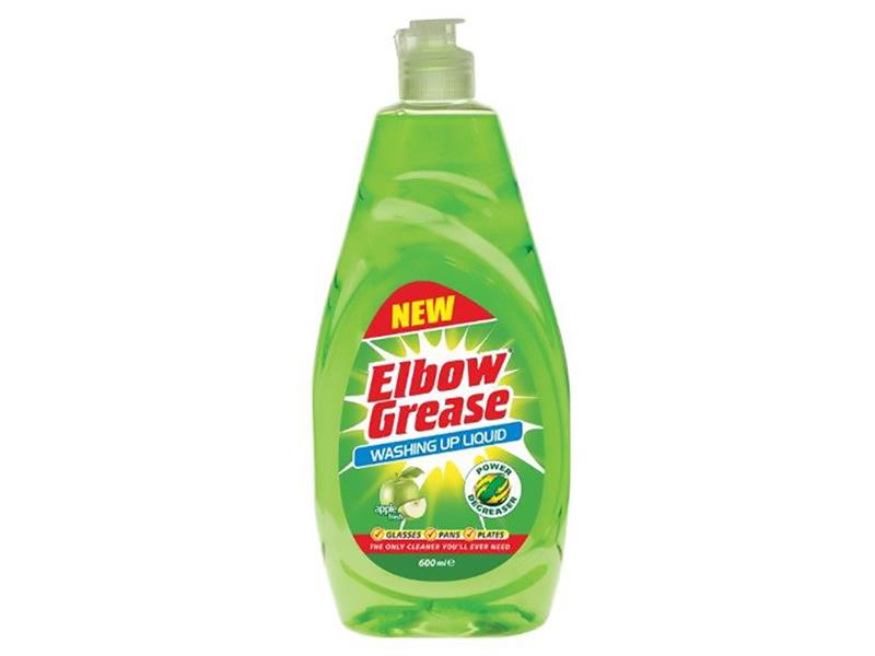 Elbow Grease Washing Up Liquid Apple 600ml EG84