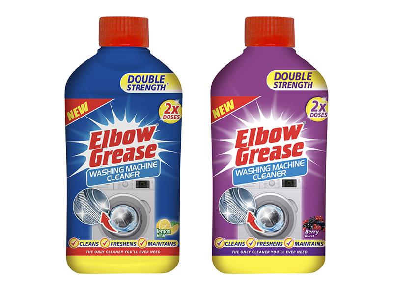 Elbow Grease Washing Machine Double Stength Cleaner 250ml Assorted EG134
