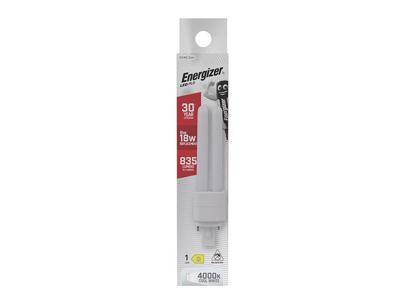 LED PLD G24D 2Pin 6W 835L Cool White S30422