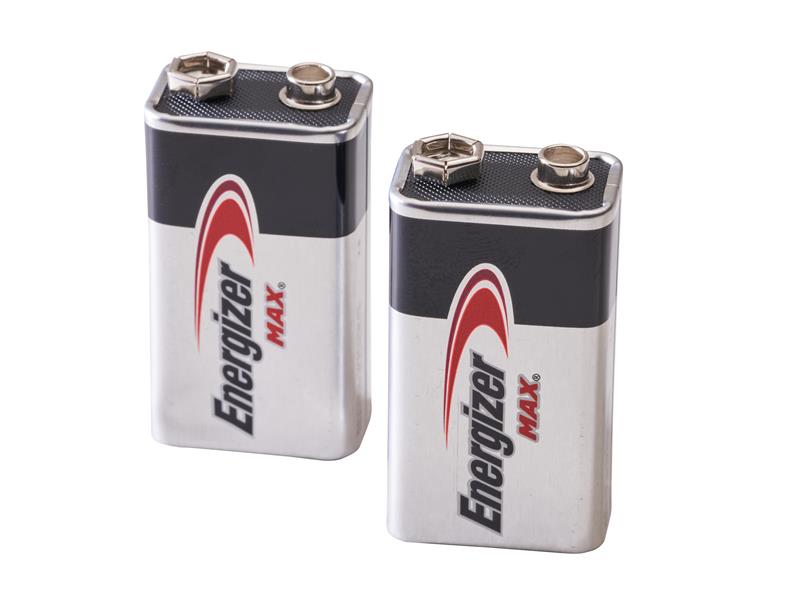 Max(R) 9V Batteries (Pack 2)