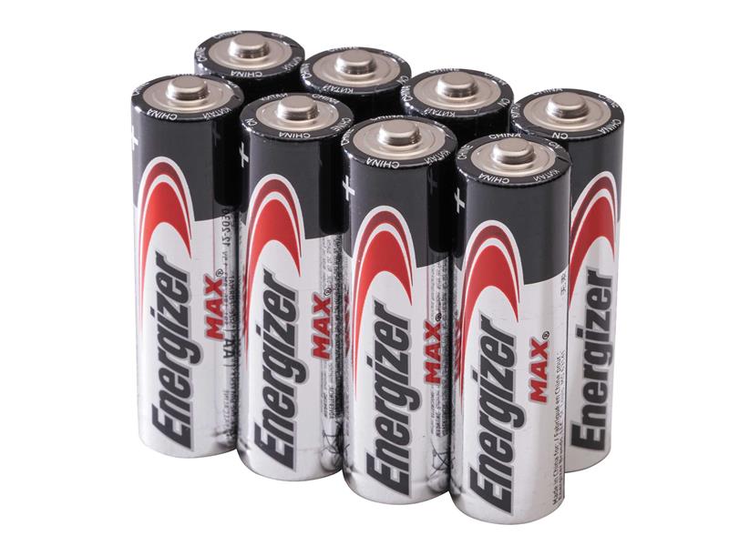 MAX(R) AA Alkaline Batteries (Pack 4 + 4 Free)