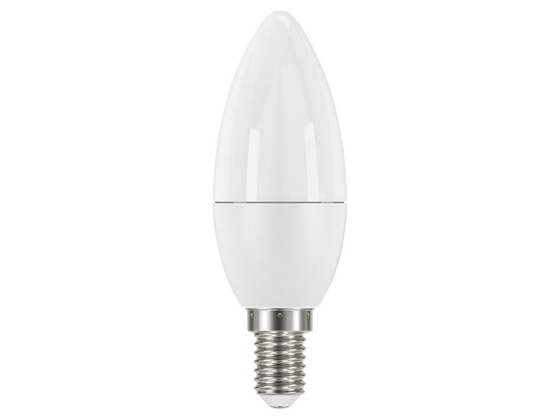 LED SES (E14) Opal Candle Non-Dimmable Bulb, Warm White 470 lm 4.2W