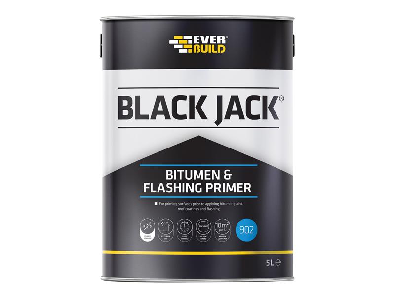 Black Jack(R) 902 Bitumen & Flashing Primer 5 litre