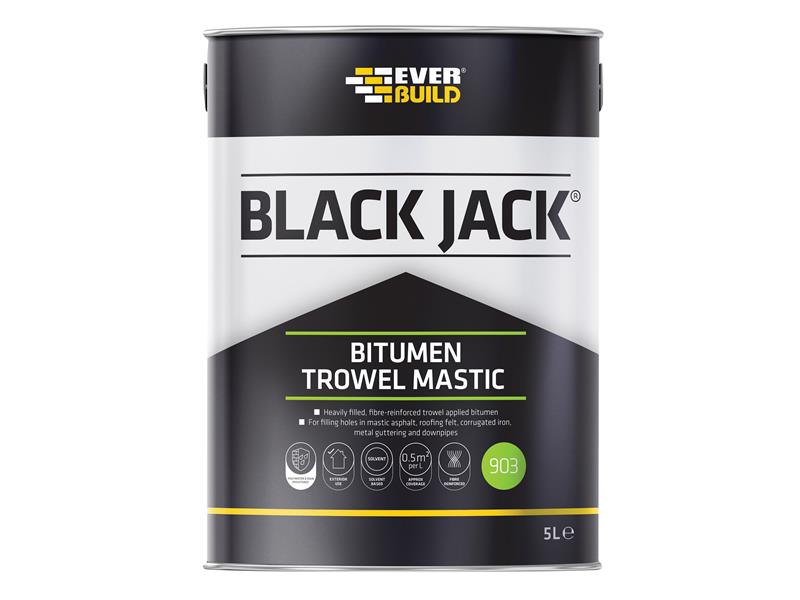 Black Jack(R) 903 Bitumen Trowel Mastic 5 litre