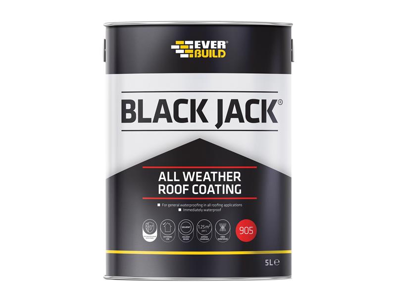 Black Jack(R) 905 All Weather Roof Coating 5 litre