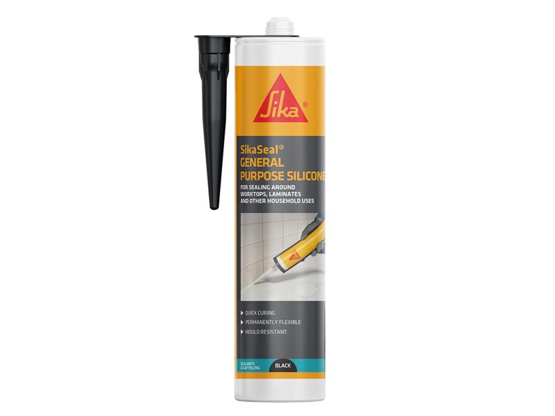 SikaSeal(R) General Purpose Silicone Black 260ml