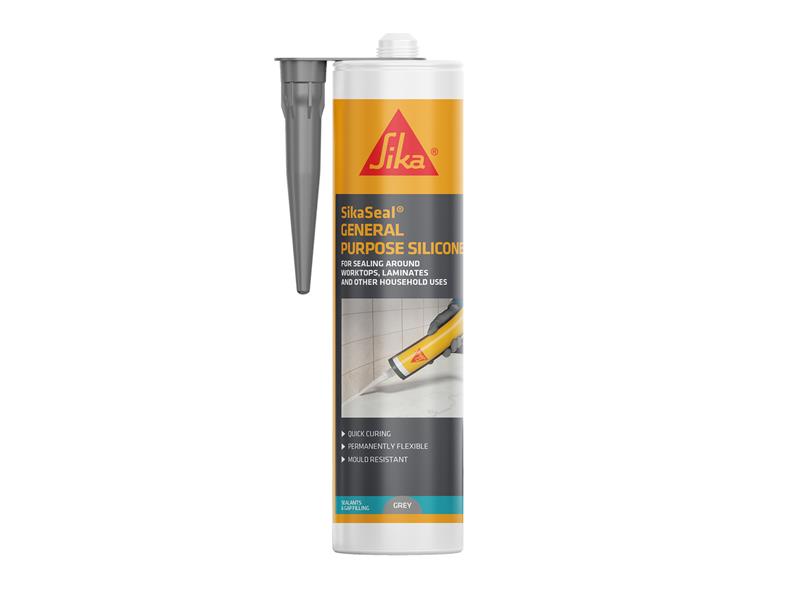 SikaSeal(R) General Purpose Silicone Grey 260ml