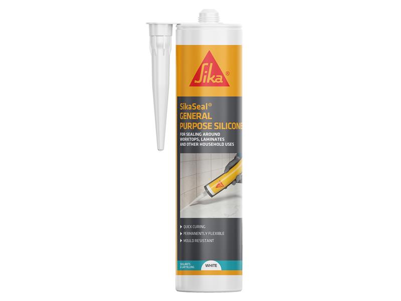 SikaSeal(R) General Purpose Silicone White 260ml