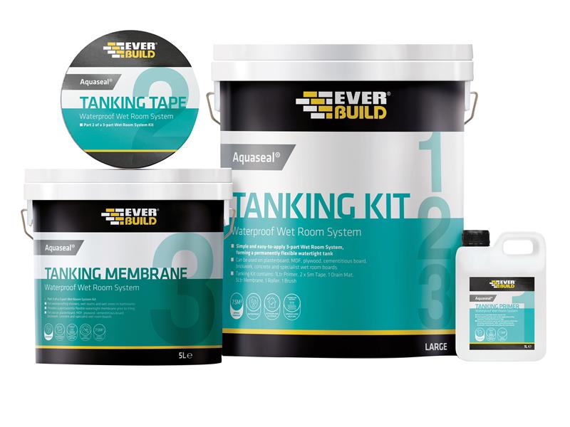 Aquaseal Wet Room System Kit 7.5m2