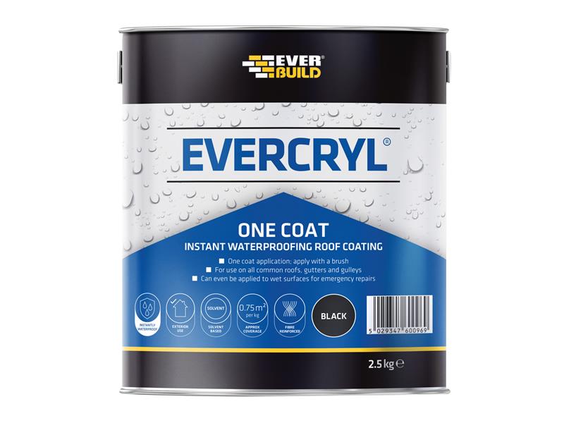 EVERCRYL(R) One Coat Black 2.5kg