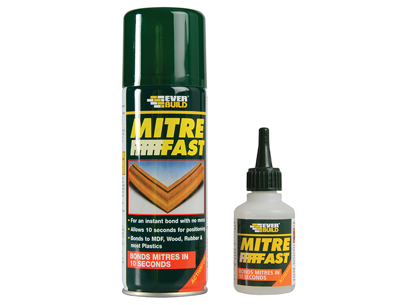 Mitre Fast Bonding Kit (Plastic Packaging)