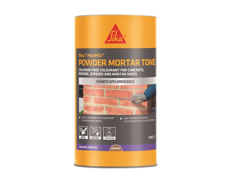 MaxMix(R) Powder Mortar Tone Brown 1kg