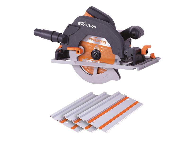 R185CCSX Circular Track Saw Kit 185mm 1600W 110V