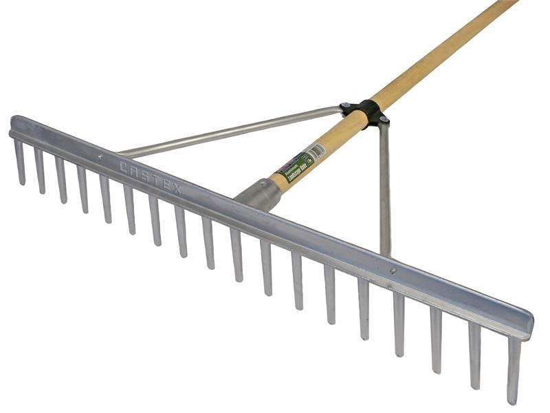 Aluminium Landscape Rake Wooden Handle FSC 100%