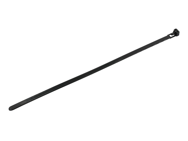 Reusable Cable Tie Black 7.6 x 300mm (Pack 50)