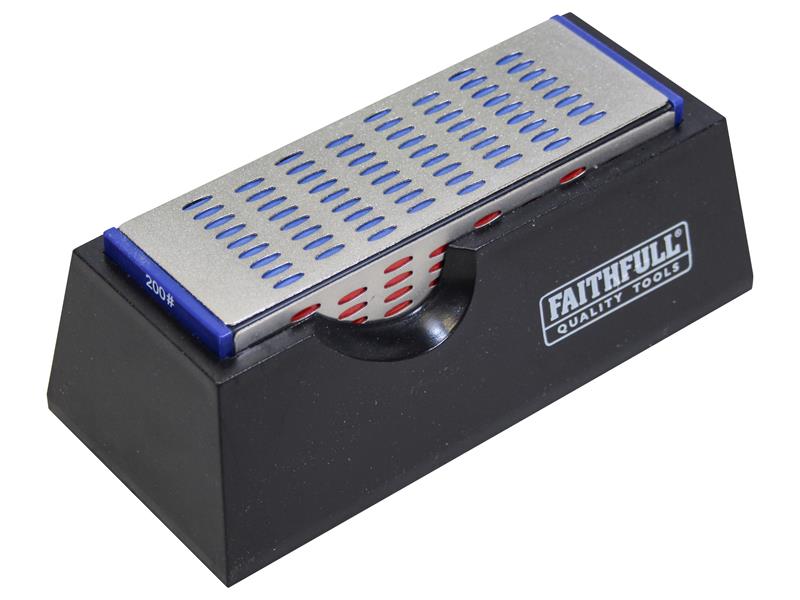 Diamond Sharpening Stone 4 Sided 150 x 50 x 50mm