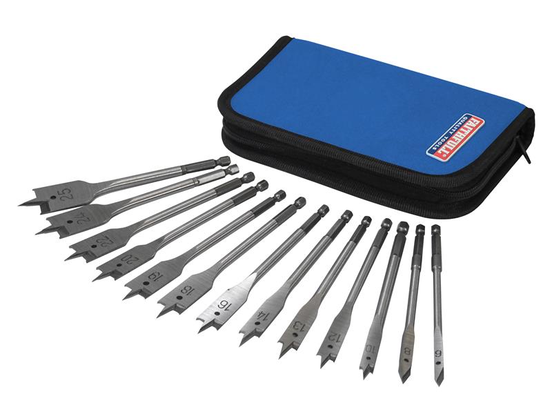 Flat Bit Set, 13 Piece