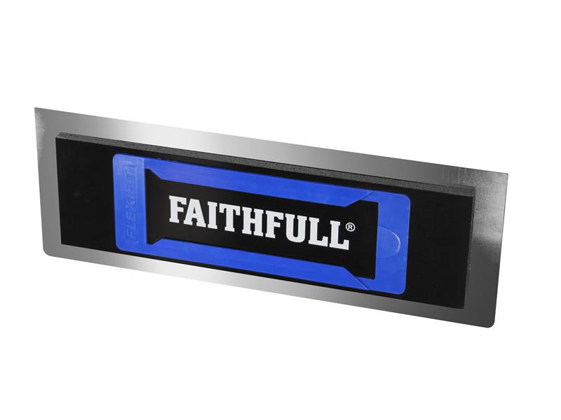 Stainless Steel Flexifit Trowel with Foam 14in