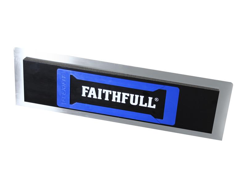 Stainless Steel Flexifit Trowel with Foam 18in