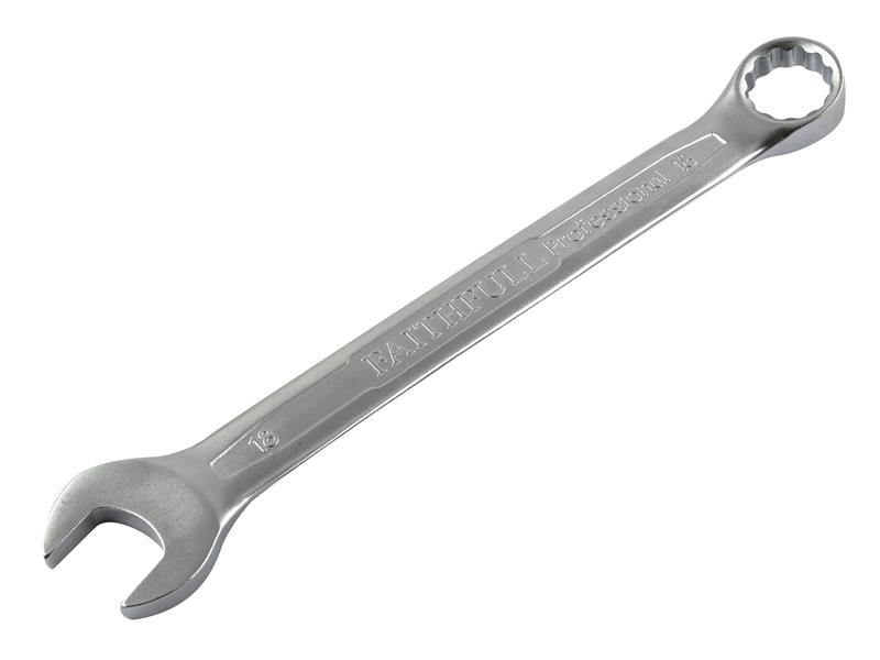 Combination Spanner CV Satin Finish 18mm