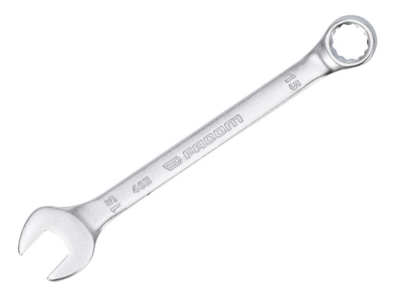 40B.15 Slim Metric Combination Spanner 15mm