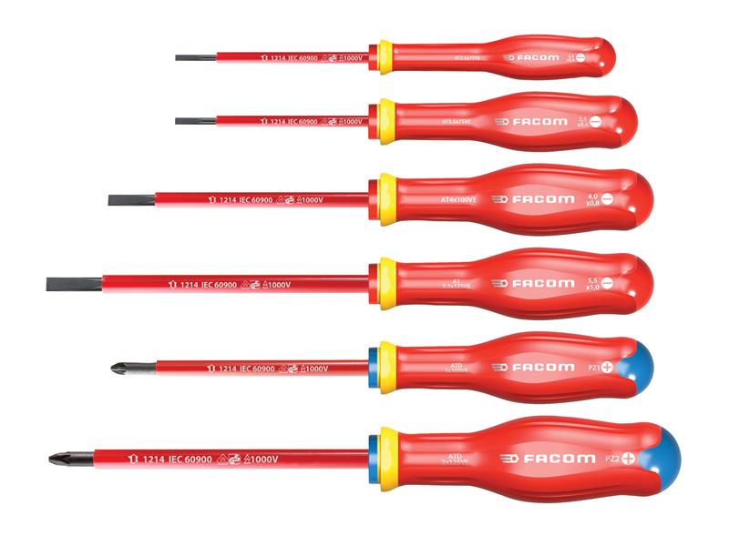 Protwist(R) VDE Screwdriver Set, 6 Piece