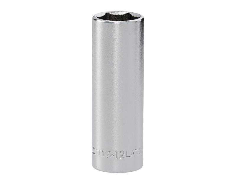 R.12LAT 6 Point Deep Socket 1/4in Drive 12mm