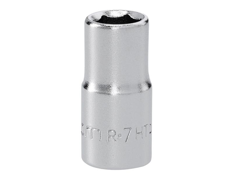 R.7HT 6 Point Standard Socket 1/4in Drive 7mm