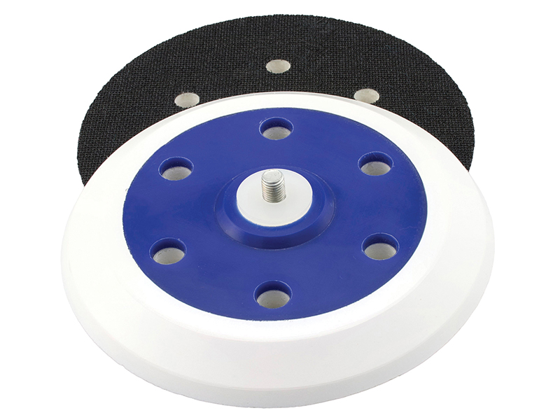 Dual Action Sander Pad 150mm GRIP(R) 6 Holes 5/16 UNF Foam Layer