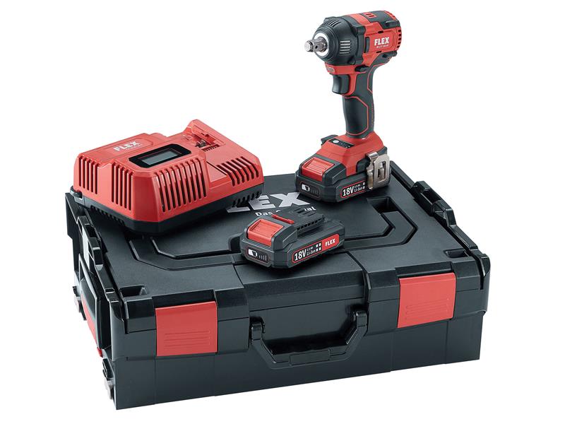 IW 1/2 18.0-EC/2.5 Brushless Impact Wrench 18V 2 x 2.5Ah Li-ion