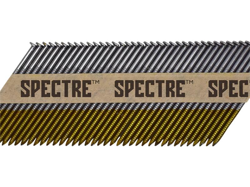 Spectre Collated Framing Nail Bright 3.1 x 75mm Box 2200