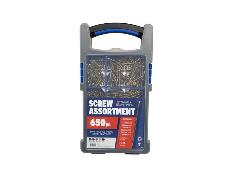 Multi-purpose Screw Organiser 650 Piece