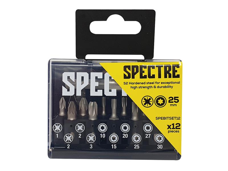 Spectre(TM) Bit Set, 12 Piece