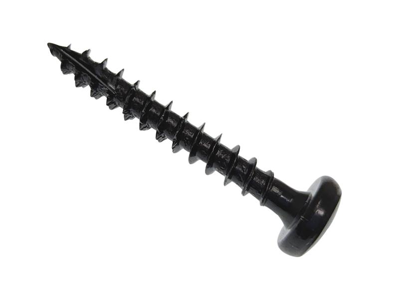 Spectre(TM) PZ Compatible Wood Screw Pan Black 4.0 x 30mm Box 200